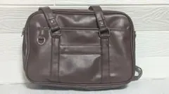 スクールバッグ ブラウン