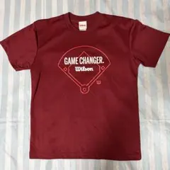 Wilson ウィルソン Tシャツ Sサイズ ボルドー