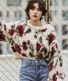 【お値下げ中】jouetie モヘアライク カーディガン 2way