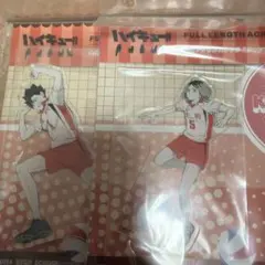 ハイキュー　黒尾鉄朗　孤爪研磨　アクリルスタンド 全身 ジャンプ！