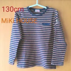 ミキハウス MIKIHOUSE ボーダー シャツ トップス 130