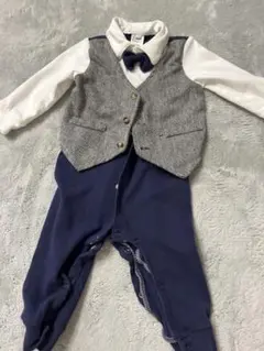 フォーマル ベスト付きロンパース 80cm
