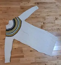 COMME CA ISM ニットワンピース