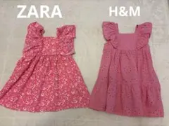 キッズワンピース　80 セット売り