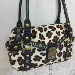 値下げrafe ニューヨーク ハンドバック 美しいハラコ 未使用