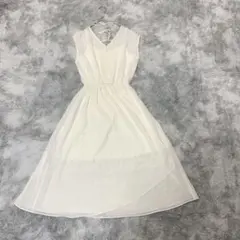 美品】Lumignon white lace sheer long op - メルカリ