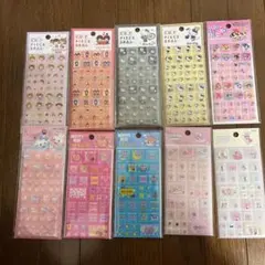 キャラクタータイルシール 10枚セット まとめ売り