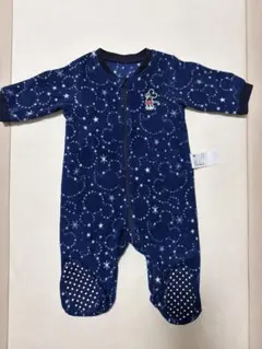 UNIQLO ベビー 足付きロンパース 70cm ミッキー柄　星柄