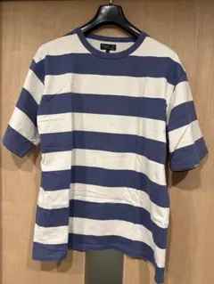 アニエスベー agnesb オム　ボーダーTシャツ XLサイズ