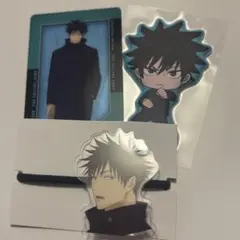 【3点セット】劇場版 呪術廻戦 ヘアゴム クリアカード シール 伏黒恵