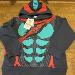 仮面ライダーゼッツ なりきり フード付きパーカー 120 裏起毛のサムネイル