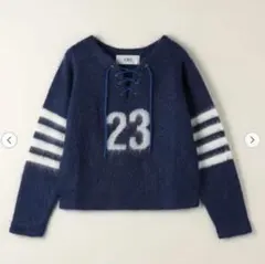 KOWGA フットボール　モヘアニット