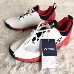 【新品タグ付き】YONEX テニスシューズ パワークッション 106 25.5