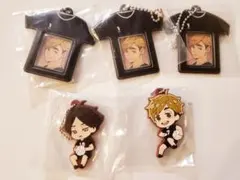 ハイキュー!!　でふぉラバ！　ミニフォトケース　キーホルダー　宮侑　角名倫太郎