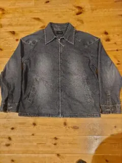 デニム ジップアップジャケット