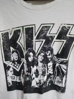 ビンテージ★古着★KISS バンドメンバー 長袖Tシャツ Mサイズ