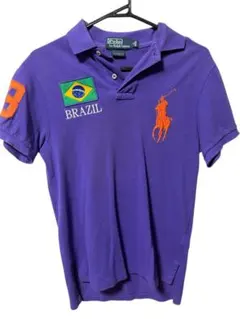 Polo Ralph Lauren ラルフローレン ブラジル ポロシャツ 紫