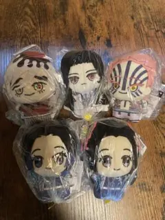 鬼滅の刃ちびぐるみ　5種コンプリートセット