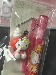 【新品未開封】冬期限定ご当地キティ いちご2002年製 2002年 ハローキティ ご当地 いちご 栃木限定 根付け ストラップ