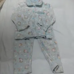 キッズ パジャマ 130cm ユニコーン柄 水色