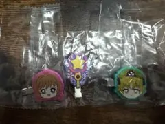 カードキャプターさくら　ヘアクリップ　セット さくら　小狼　星の鍵