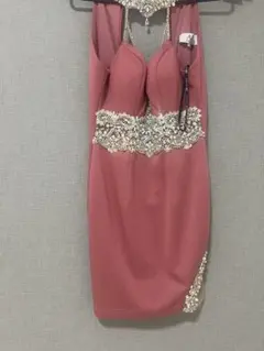 AR ANGELR ピンク タイトドレス S