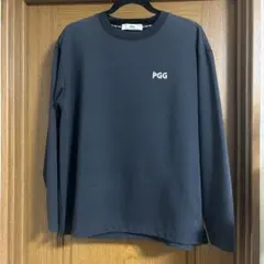 PGG 長袖Tシャツ　ネイビー　4 ピージージー　パーリーゲイツ
