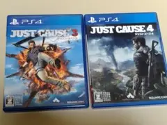 PS4　ジャストコーズ3,4　セット