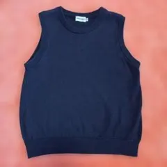 MIKI HOUSE ネイビー ベスト 120サイズ