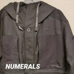 NUMERALS ブラック 2WAYマウンテンパーカー＆コート