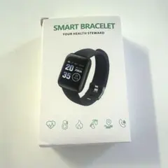 SMART BRACELET ブラック スマートウォッチ