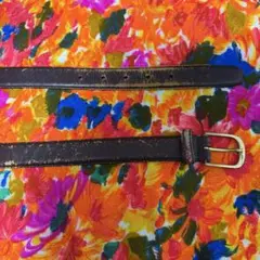 vintage ブラウン　ベルト