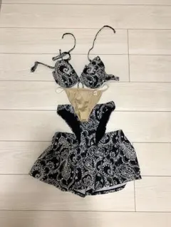 水着　4店セット　ビキニ　9M セパレート　ペイズリー