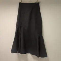 【美品】エレンディーク　黒 フレアスカート