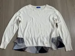 BLUE LABEL CRESTBRIDGE ニット　セーター　長袖　38