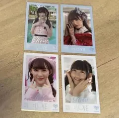 イコラブ　音嶋莉沙　ミニフォトカード　缶バッジまとめ売り