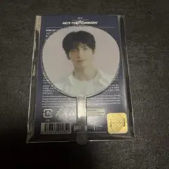 txt ミニピケット ミニうちわ　 キーリング キーホルダー スビン