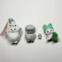 シルバニア　アザラシの赤ちゃん　シマエナガ　ラッコの赤ちゃん