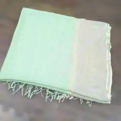 Natural Beauty Basic 大判ストール グリーン系