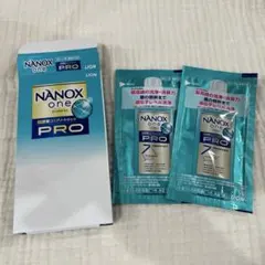 NANOX one PRO 洗濯用濃縮洗剤 個包装