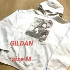 2PAC ツーパック パーカー HIP HOP ラップ 裏起毛 ホワイト