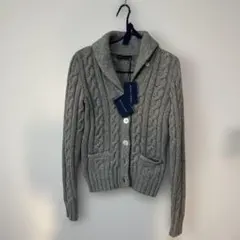 Ralph Lauren グレー カーディガン Mサイズのサムネイル