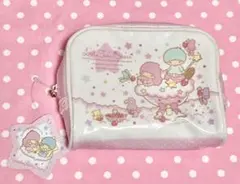 サンリオ　キキララ　リトルツインスターズ　ポーチ　レトロ