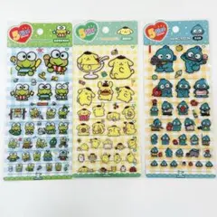 韓国限定　サンリオ　5サイズステッカー　ハンギョドン　ケロッピ　プリン　シール
