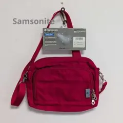 未使用 Samsonite ショルダーバッグ トラベルポーチ サコッシュ 旅行