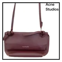 Acne Studios ペーパーナイロン ショルダーバッグ ベージュ/ピンク Acne Studios - Multipocket shoulder bag - Powder pink