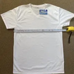 値下げ！！★新品★吸汗速乾 Vネック Tシャツ Ｌサイズ ホワイト