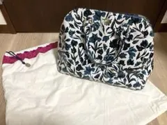 美品】布袋付きトリーバーチ TORY BURCH 花柄 ハンドバッグ 2way 