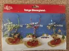 Tokyo Disneyland クリスマスストラップ 2019