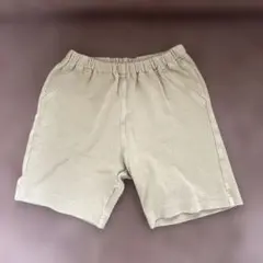 無印良品 キッズ ハーフパンツ ベージュ 100cm